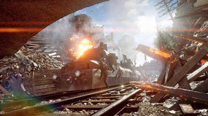 Atmosphäremonster: 
Das grandiose Zerstörungsmodell und der brillante Sound sorgen für eine beispiellose Atmosphäre, die den Spieler ganz eng an das WW1-Spektakel fesselt. (PC)