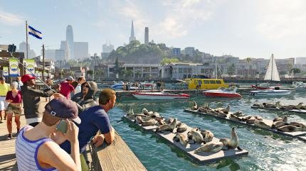 Tierisch gut: 
Am Detailgrad hat Ubisoft ordentlich geschraubt und die Spielwelt im Vergleich zum Vorgänger viel lebendiger gestaltet. (PS4)