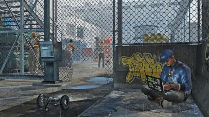Go go Gadget: 
Laut Ubisoft kann man viele Missionen schaffen, ohne das Zielgebäude überhaupt zu betreten. (PS4)