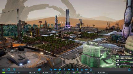 Während die optische Präsentation stark an Anno 2070 und Anno 2205 erinnert, bedienen sich die Entwickler in puncto Menüs deutlich am Genreprimus Cities: Skylines.