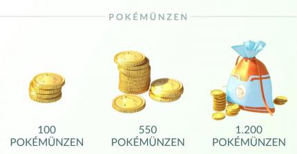 Pokémünzen: 
Die virtuelle In-Game-Währung von Pokémon GO.