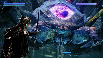 Das große Auge: 
Die fantasievoll-ekelhaften Kreaturen sind eine der großen Stärken von Scalebound. (Xbox One)