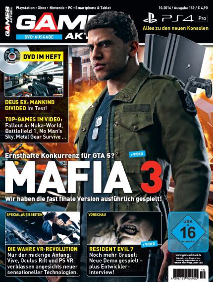 Games Aktuell 10/16: Ab 21.09. im Handel erhältlich - und jetzt schon in der Games Aktuell App!