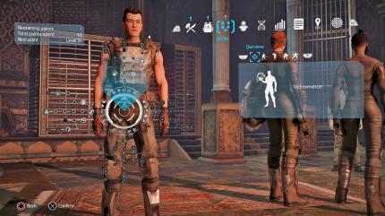 Qual der Wahl: 
Neben euren Attributen könnt ihr auch Talente wie Schlösserknacken oder Charisma freischalten. (PS4)