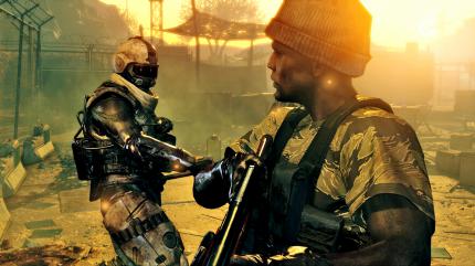 Wer sind Sie? 
Außer der Dimensionsloch-Sache gibt es wenige Hinweise zur Handlung von Survive. (PS4)