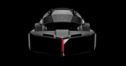 The next Big Thing? 
So sieht die VR-Brille von StarVR aus. Die Technik wischt aktuell mit HTC Vive und Co. den Boden auf. Die Stärken: Eine immense Auflösung und ein riesiges Sichtfeld.