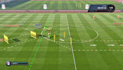 Übung macht den Meister: 
Die Trainingseinheiten sind eine Ecke vielfältiger als bei PES 2017. Da sie auch in den Story-Modus integriert wurden, macht sich dieser sehr gut als Tutorial für FIFA-Neulinge. (PS4)