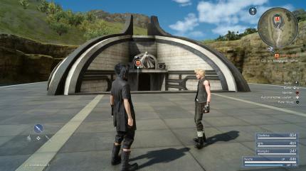 Kapitel 2 in FFXV am Königsgrab - Eingang zum Grab des Weisen
