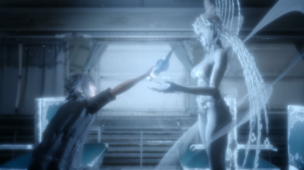 Shiva wird euch eine weitere Königswaffe überreichen: Der Dreizack der Kannagi.