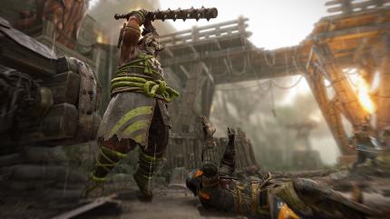 Der Shugoki der Samurai-Fraktion ist zwar langsam, teilt aber viel Schaden mit seiner Kriegskeule aus.