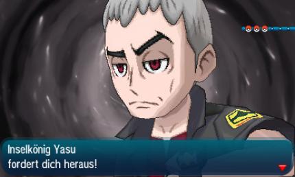 Inselkönig Yasu fordert uns heraus.