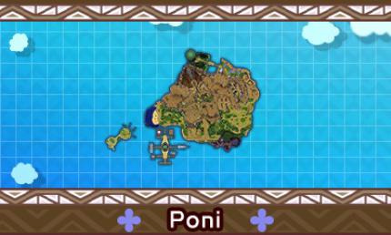 Die vierte Insel Poni.