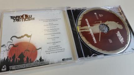 Die Soundtrack-CD enthält 24 Tracks mit über einer Stunde Laufzeit.