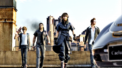 Lange ist es her: 
So sollten die vier Helden ursprünglich einmal aussehen. Besser oder schlechter als die neuen Modelle? Geschmackssache. (PS3)