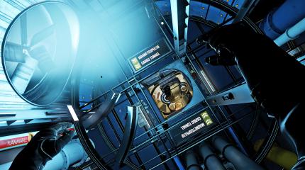 Zero Gravity: 
In den G.U.T.S.-Wartungstunneln herrscht Schwerelosigkeit. Um uns hier zu bewegen, müssen wir unserem Raumanzug einen Antrieb verpassen. (PS4)