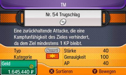 Die TM54 Trugschlag.