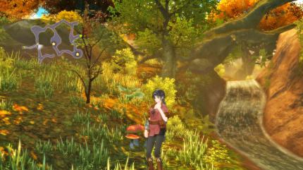 Farbenprächtig: 
Die erste Umgebung ist eine der hübschesten. Der bunte Herbstwald macht richtig was her! (PS4)