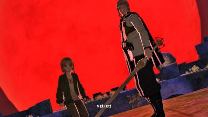 Roter Mond: 
Ein Trauma richtet in Velvets Seele großen Schaden an. Fortan wird all ihr Handeln nur von Rache getrieben. (PS4)