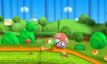 Textil-Theme: 
Ob Wolle, Watte, Leder, Stoff oder andere Bastel-Utensilien, die Welt ist - wie der Spieltitel schon sagt - ein einziges Wunderland aus Wolle. (3DS)