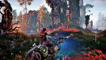 Keine Spoilergefahr: Was hat die Erde nur so zugrunde gerichtet? Wir haben in unserem Test bewusst auf Bilder verzichtet, die Details aus der fesselnden Hauptstory zeigen. (PS4)