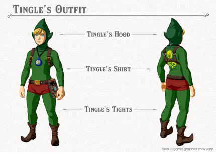 Mit dem Tingle-Outfit bewegt ihr euch nachts schneller.