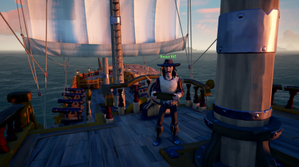 Werdet in Sea of Thieves mit bis zu 3 anderen Mitspielern zum Piraten und erbeutet Schätze.