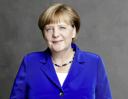 Merkel Porträt eröffnet gamescom 2017