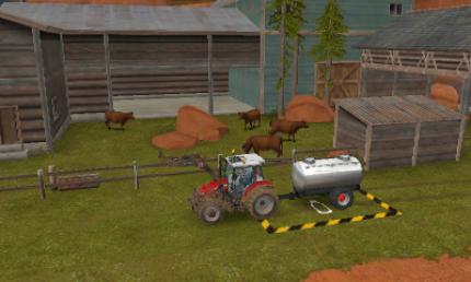 Tierzucht: Erstmals bei einem Handheld-Ableger der Serie dürft ihr euch auch um Tiere kümmern: Kühe, Schafe und Schweine. (3DS)