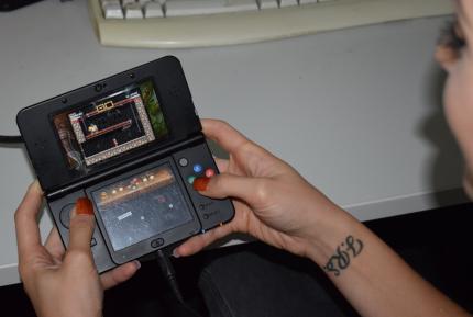 Kristina hat sich nun mit Cursed Castilla für 3DS befasst. Wo nimmt sie nur die Geduld für solche Spiele her?