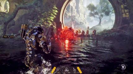 Scars: Die mysteriösen, intelligenten Feinde trifft man im Urwald an. (Xbox One)