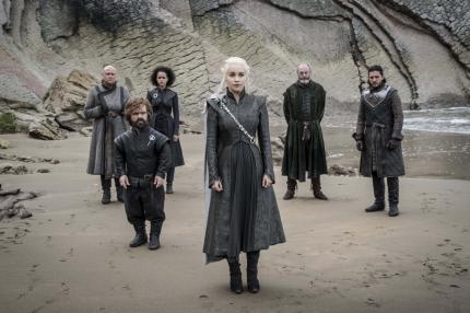Game of Thrones: Daenerys und ihr Gefolge.