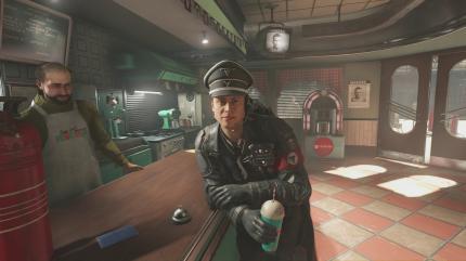 Wolfenstein 2 überzeugt im Test mit starken Figuren und spannenden Dialogen.