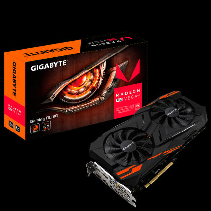 Für derzeit 250 Euro von der Leistung her top: Gigabyte Radeon RX Vega 56 Gaming OC