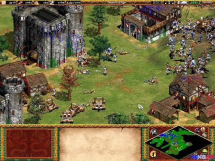 Age of Empires 2 von 1999 bot grafisch zwar nur wenig Neues, überzeugte aber mit einer überarbeiteten KI und einer außerordentlich abwechslungsreichen Kampagne.