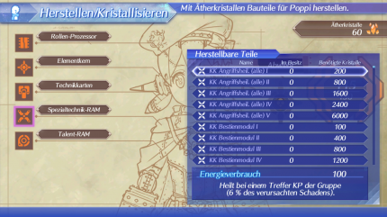 Die künstliche Klinge Poppy lässt sich besonders gut modifizieren.