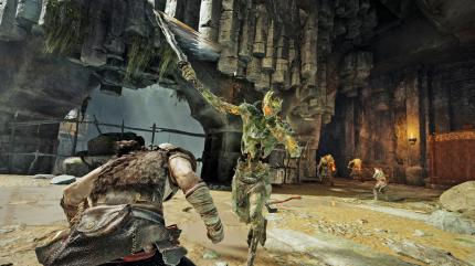 Gegner besitzen in God of War Levelstufen - mit besserem Loot für Kratos und Atreus habt ihr im Kampf leichteres Spiel.