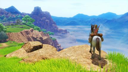 Viele Aussichtspunkte laden mit ihren großartigen Vistas mal zum Verweilen ein - die Welt von Dragon Quest 11 ist einfach wunderschön.<br>
 