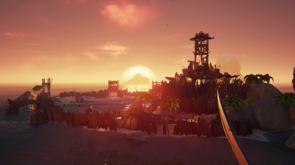 Optisch ist Sea of Thieves wirklich gut geraten, wenn der comichafte Stil euch denn zusagt.