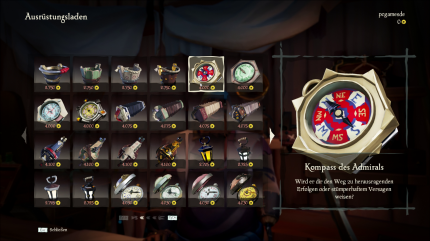 Als Belohnung für eure Mühen erhaltet ihr lediglich Gold und einen höheren Status unter den Piraten. Mit dem Gold könnt ihr dann auch nur kosmetische Verbesserungen kaufen.