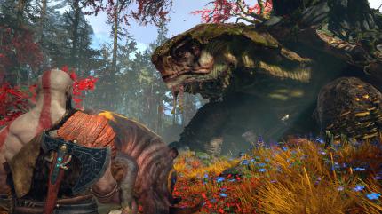 God of War: Ein idyllischer Wald? In Midgard kein Problem!