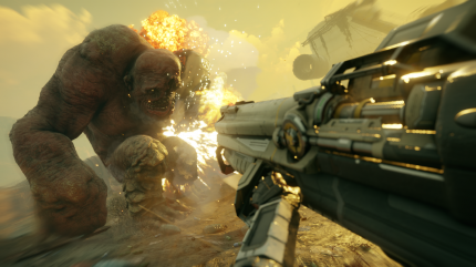 Durchgedreht: Die Schießereien in Rage 2 sollen deutlich irrer und schneller werden als im Vorgänger. Avalanche Studios (Just Cause 3) hat hier Erfahrung.