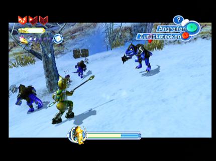 Viele Aspekte des Spiels zeugen von der großen Vorlage The Legend of Zelda: Ocarina of Time. Das Kampfsystem mit Lock-on-Funktion etwa funktioniert fast gleich.