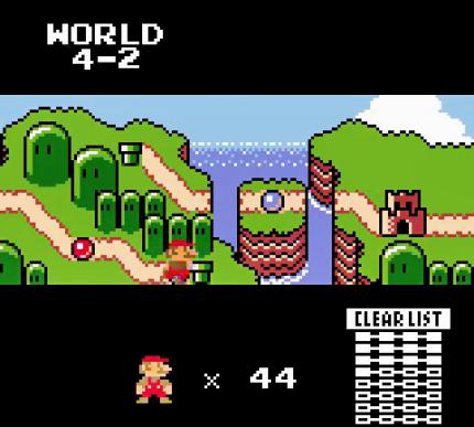 Die langweilige Levelaneinanderreihung aus dem Original ist durch eine hüb­sche Karte ergänzt. In bereits besuchte Levels zurückzureisen ist aber nicht möglich.