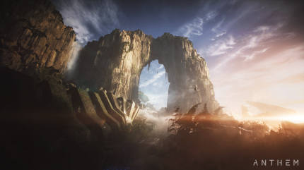 Die sogenannten Shapers, die Erschaffer der Welt von Anthem, sind spurlos verschwunden. Nur ihre gewaltigen Werkzeuge, angetreiben von der 'Anthem of Creation', sind übrig.
