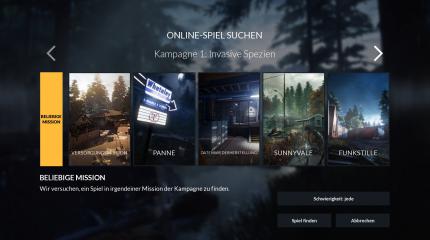 Aktuell umfasst Earthfall lediglich zwei Kampagnen mit jeweils fünf Kapiteln - das ist bisher noch etwas dünn.