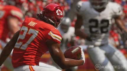 Die auch aus Battlefield bekannte Frostbite-Engine kommt in Teilen Fotorealismus recht nahe - hier eine Szene aus Madden 19.