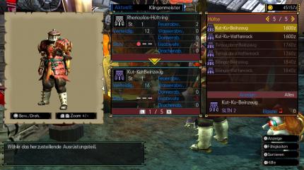 <strong>Monster Hunter Generations Ultimate</strong> im Test: Das stetige Verbessern der Ausrüstung von sich selbst und den katzenartigen Begleitern macht einen großen Reiz von Monster Hunter aus.
