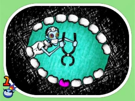 Unter den Gyroskop-Minispielen finden sich auch solche, die aus Warioware: Smooth Moves für die Wii stammen. Die Bewegungssteuerung wird gut emuliert.