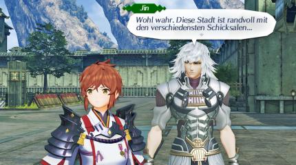 Lora ist anfangs mit Jin auf der Suche nach ihrer Mutter, bevor sie schnell in mehr verwickelt werden.