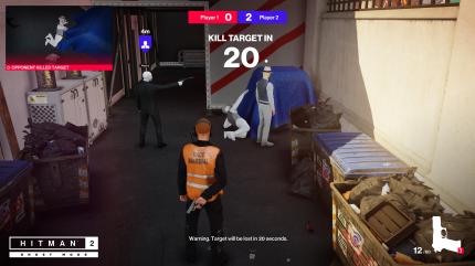 Hat unser Gegenspieler im Ghost Mode das Ziel erledigt, bleiben uns 20 Sekunden, um ebenfalls zu punkten. Das Spiel blendet den Countdown direkt ein.<br>
 